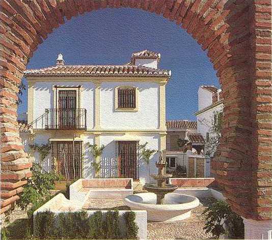Photo immeuble de style andalou prs de Marbella, costa del sol