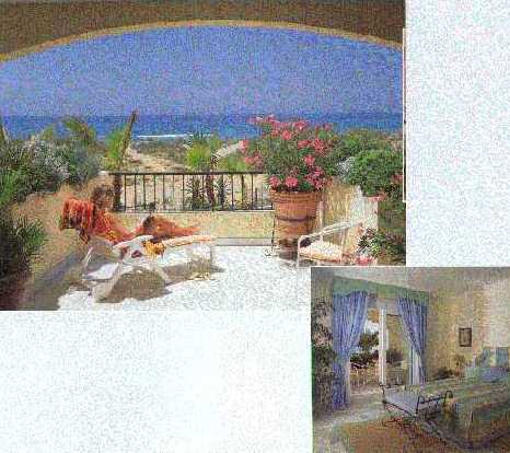 Photo montrant une belle vue sur la mer  Marbella, costa del sol