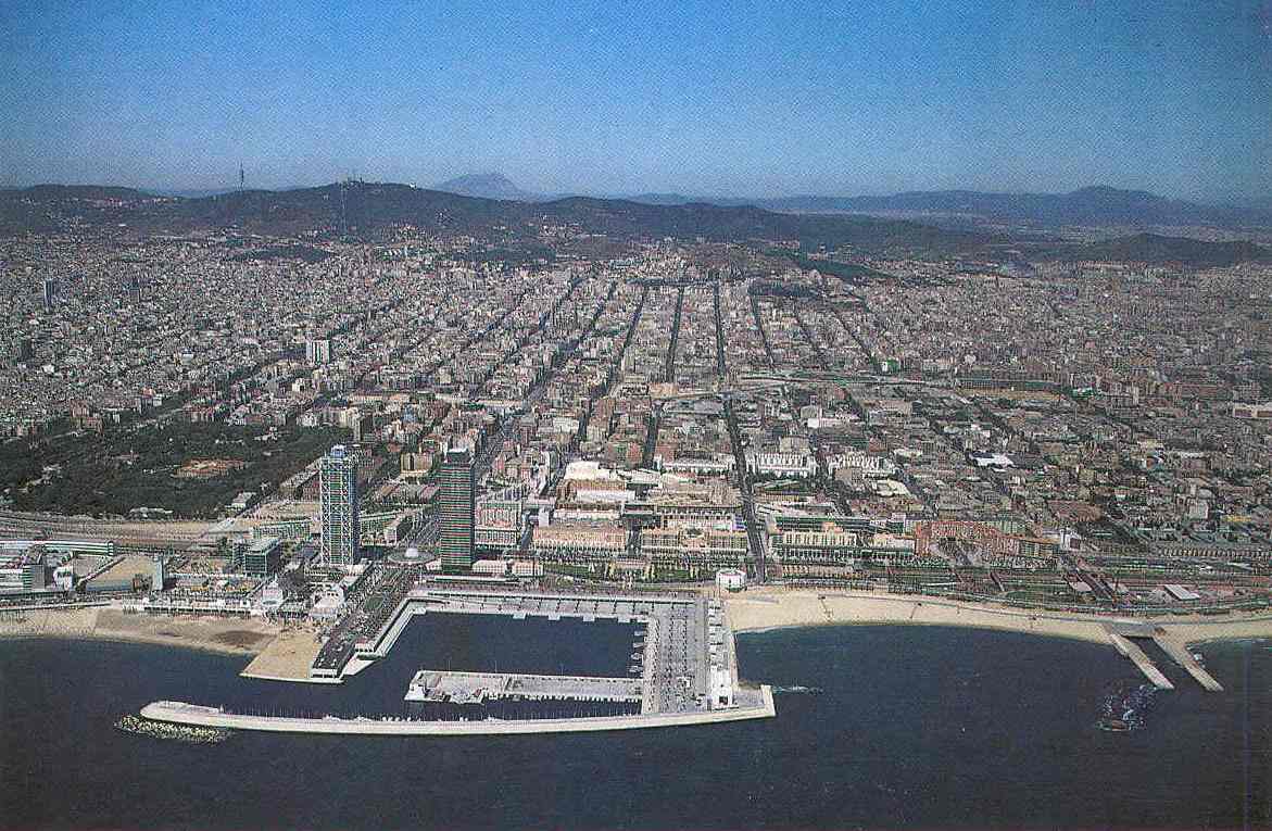 photo du port olympique de Barcelone