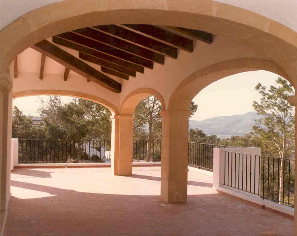 photo d'un patio